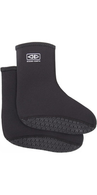 2026 Ocean and Earth 1mm Neoprene Wetsuit Bootie Socks OESABO02 - Black